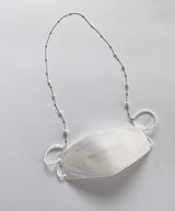 arnew Jewelry Ananias Pearl Necklace Mask Straps